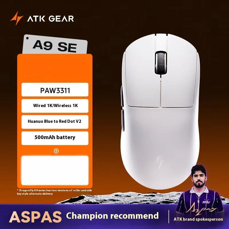 ATK A9 Ultra 8K Wireless Gaming Mouse 53g TriMode Precision For Competitive Play 12