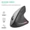 ErgoLift Wireless Vertical Mouse Ergonomic 24GHz Optical Mouse With Adjustable DPI 2