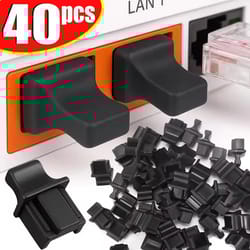 rj45 ethernet port dust covers – silicone lan port protectors for routers & switches
