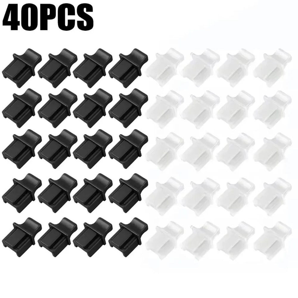 RJ45 Ethernet Port Dust Covers Silicone LAN Port Protectors For Routers Switches 15