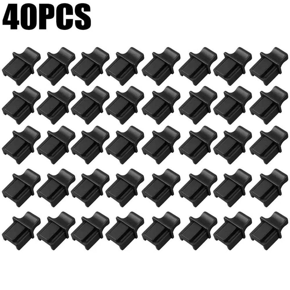 RJ45 Ethernet Port Dust Covers Silicone LAN Port Protectors For Routers Switches 8