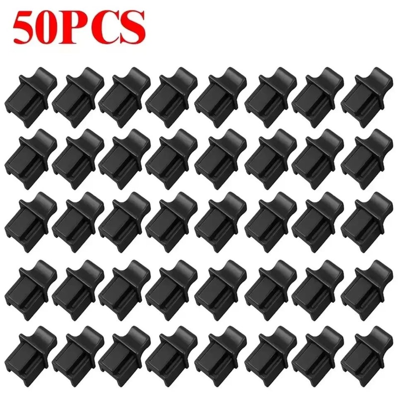 RJ45 Ethernet Port Dust Covers Silicone LAN Port Protectors For Routers Switches 9