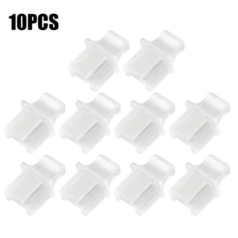 RJ45 Ethernet Port Dust Covers Silicone LAN Port Protectors For Routers Switches 10