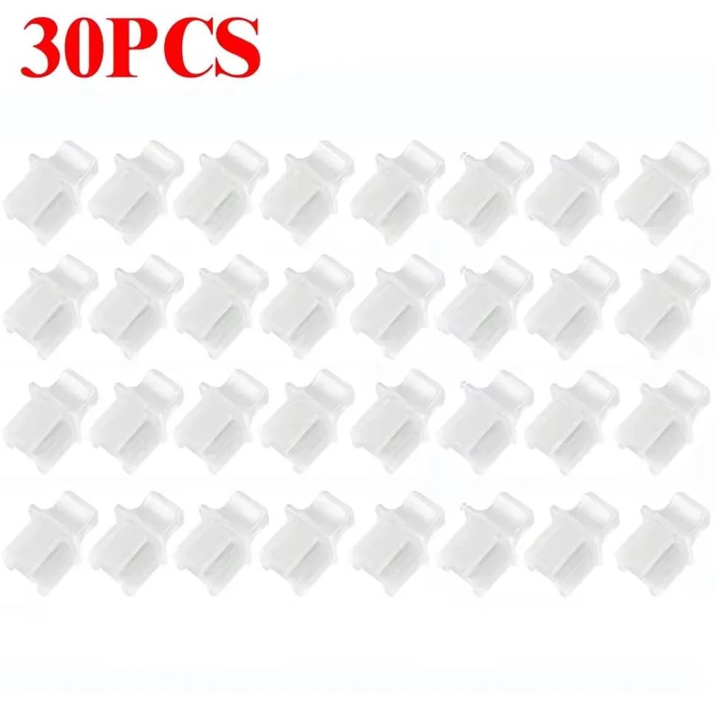 RJ45 Ethernet Port Dust Covers Silicone LAN Port Protectors For Routers Switches 12