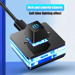 1.8m external pc power button with led – desktop computer power switch extension cable