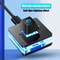 18M External PC Power Button With LED Desktop Computer Power Switch Extension Cable 0