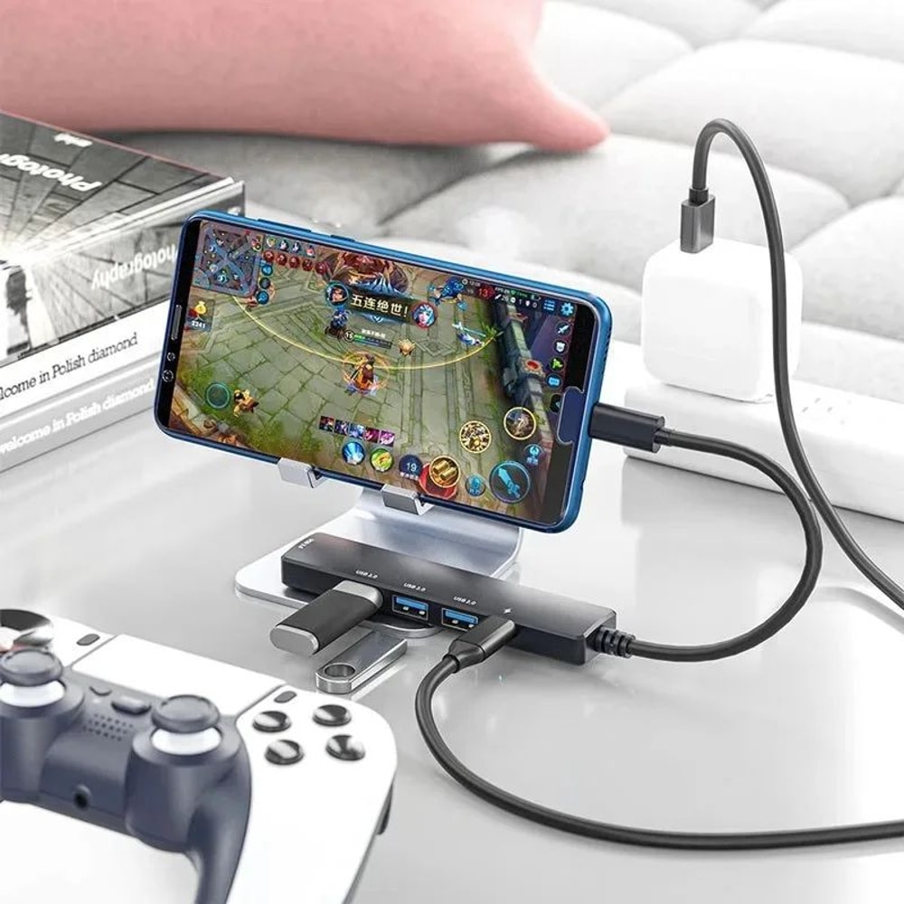 PowerLink USB C Hub With 4K HDMI 100W PD Multiport Adapter For MacBook Laptop 1