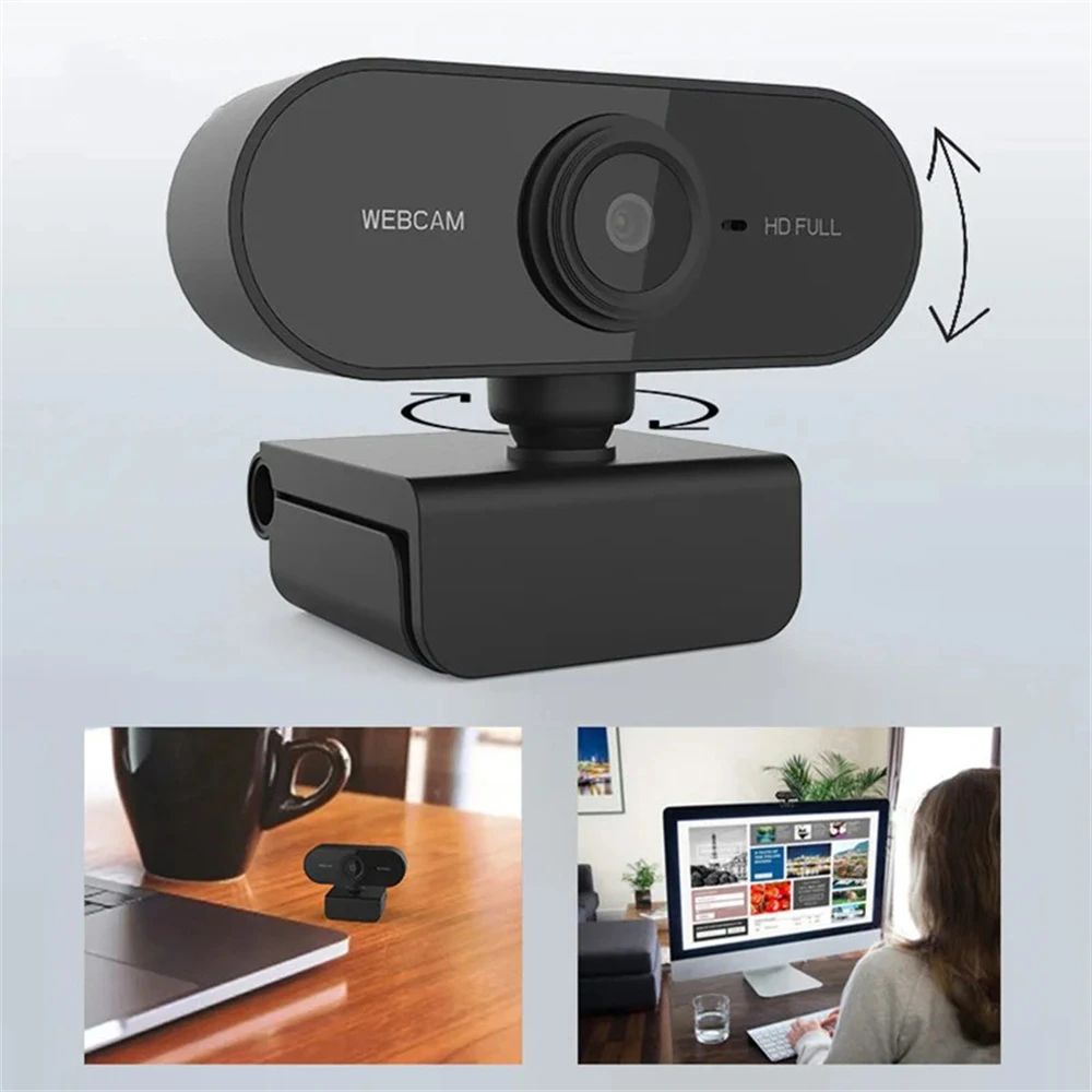 ClearView 2K HD Webcam With Microphone USB Web Camera For Laptop Desktop 0