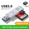 DualConnect USB 30 TypeC Card Reader 2in1 SD And Micro SD Adapter For PC Laptop 0