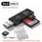DualConnect USB 30 TypeC Card Reader 2in1 SD And Micro SD Adapter For PC Laptop 4