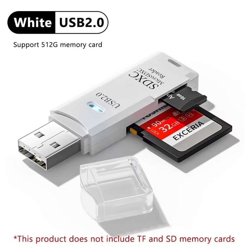 DualConnect USB 30 TypeC Card Reader 2in1 SD And Micro SD Adapter For PC Laptop 5