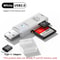 DualConnect USB 30 TypeC Card Reader 2in1 SD And Micro SD Adapter For PC Laptop 6