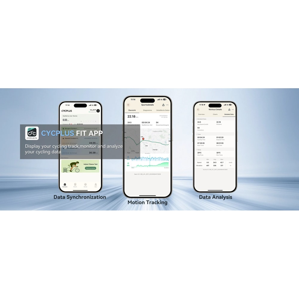 CYCPLUS M2 GPS Bike Computer Wireless ANT Bluetooth Cycling Speedometer 1