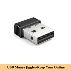 undetectable usb mouse jiggler – automatic mouse mover to keep laptop awake
