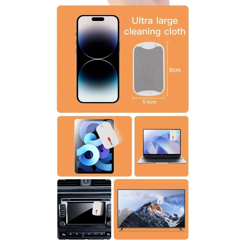 5in1 Keyboard Cleaning Kit MultiTool Phone Screen Cleaner With Keycap Puller 3