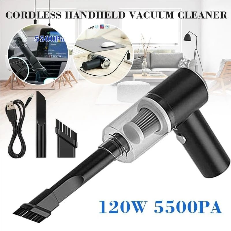 Wireless Handheld Keyboard Vacuum Powerful Computer Cleaning Vacuum For Home Office 0