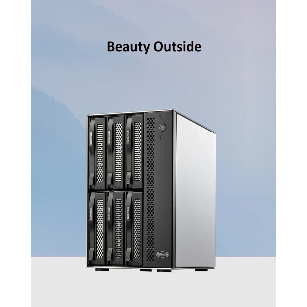 TERRAMASTER D6320 6Bay External Hard Drive Enclosure USB 32 Gen2 TypeC 10Gbps HDD Storage Diskless 0