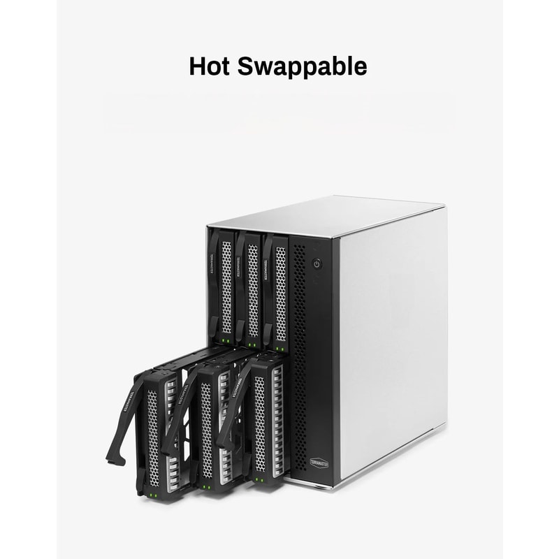 TERRAMASTER D6320 6Bay External Hard Drive Enclosure USB 32 Gen2 TypeC 10Gbps HDD Storage Diskless 5