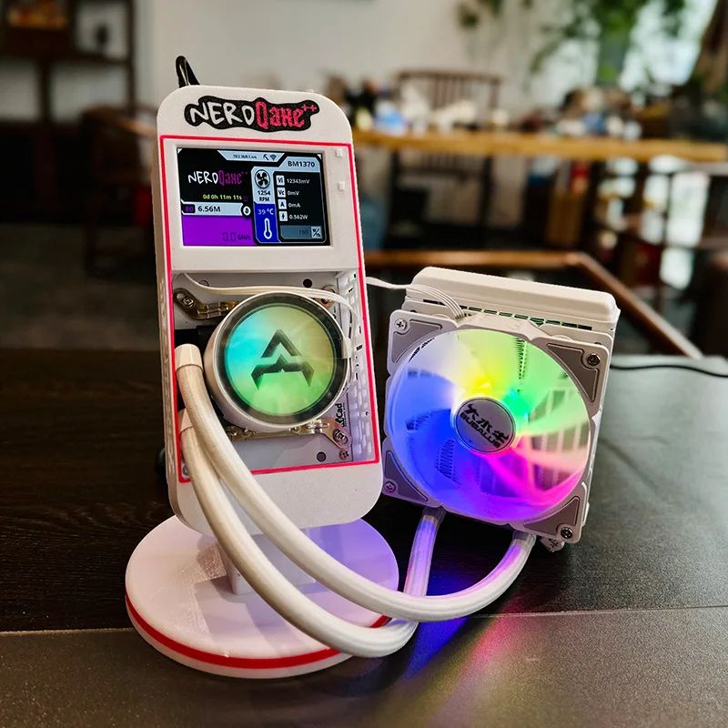 Bitaxe NerdQaxe 48THs WaterCooled Bitcoin Miner Compact HighPerformance Crypto Mining Machine 2025 3