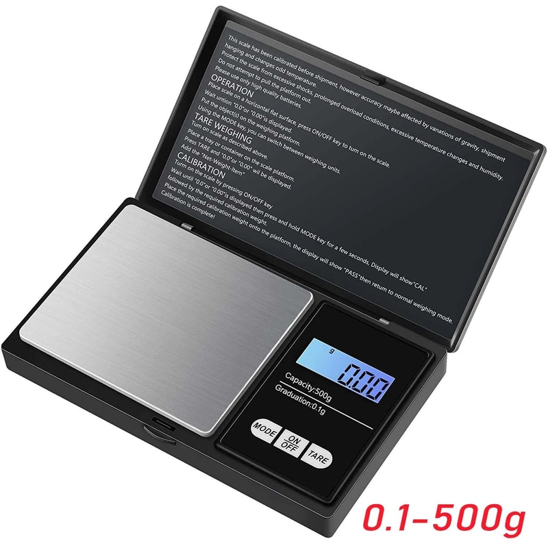 PrecisionPro 1000g Digital Pocket Scale For Jewelry Gold 9
