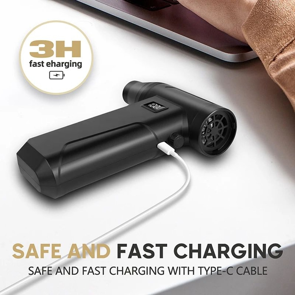 TurboForce 300000RPM Cordless Air Duster With Brushless Motor 1