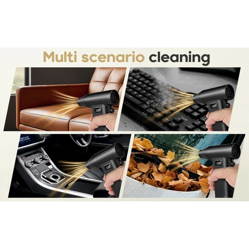 TurboForce 300000RPM Cordless Air Duster With Brushless Motor 3