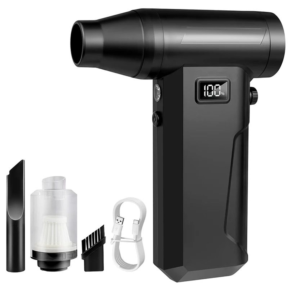 TurboForce 300000RPM Cordless Air Duster With Brushless Motor 7