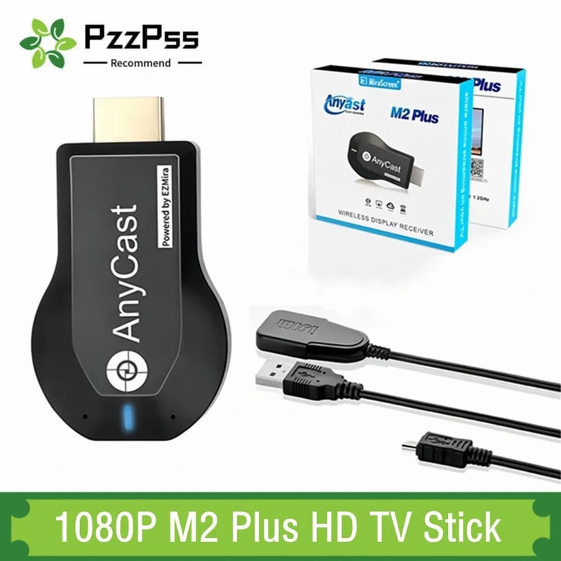 StreamCast M2 Plus 1080P Wireless Display Dongle For TV With Miracast AirPlay 0