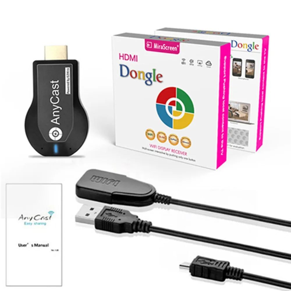 StreamCast M2 Plus 1080P Wireless Display Dongle For TV With Miracast AirPlay 5