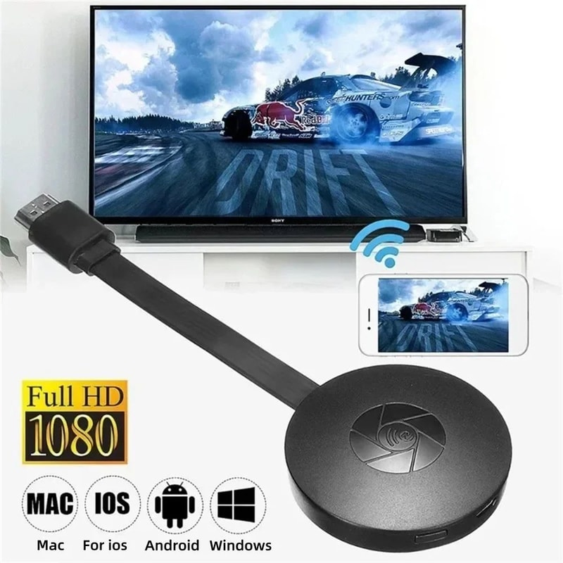 SmartView 1080P Wireless TV Stick Screen Mirroring Adapter For Android And IOS 1
