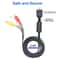 Universal AV Cable For PS1 PS2 PS3 RCA Audio Video TV Connector 3