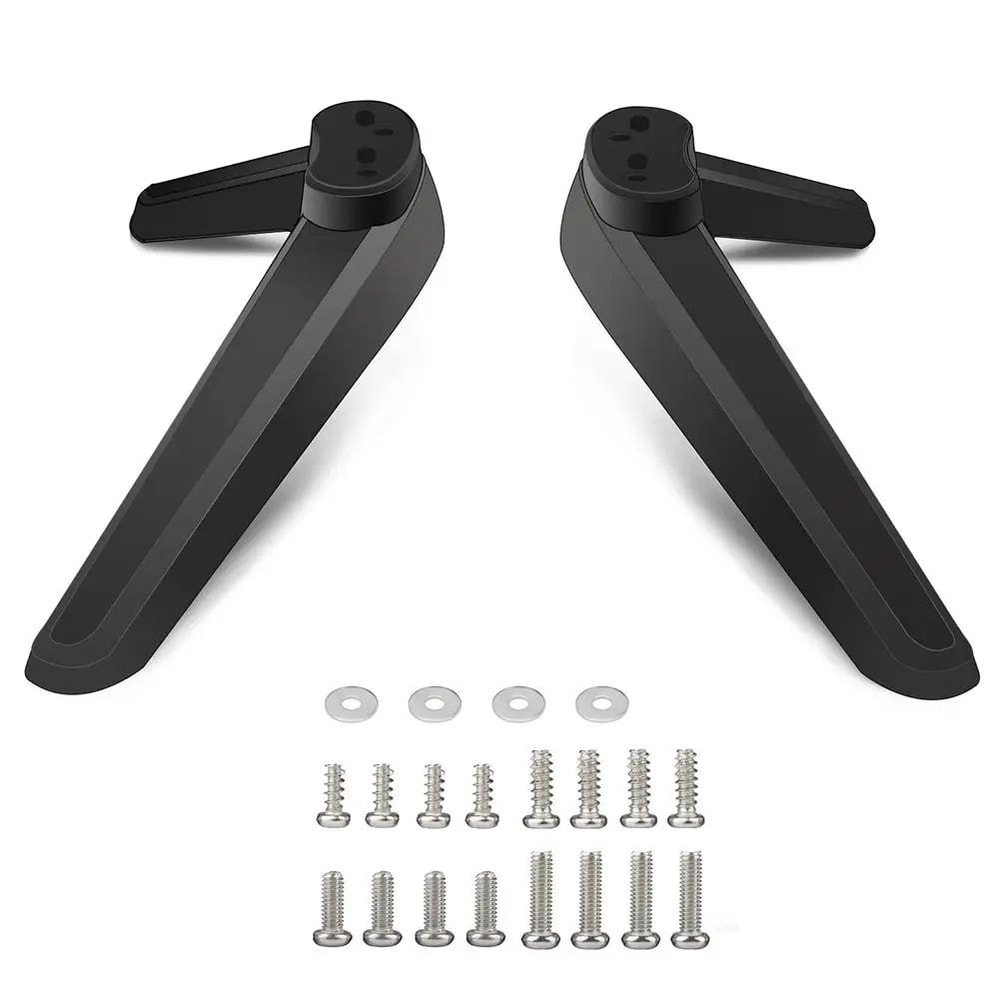 Universal Tabletop TV Stand Base With Adjustable Pedestal Feet 4