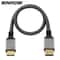 Nylon Braided Mini HDMI To HDMI Cable 4K 60Hz High Speed 0