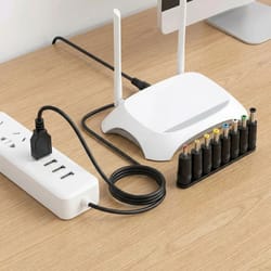 universal usb to dc 5v power cable with 8 connector tips