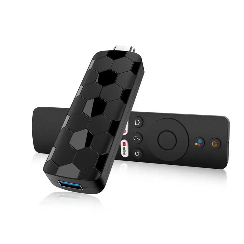 R3 8K Android TV Stick With WiFi 6 Voice Remote 8GB128GB 2