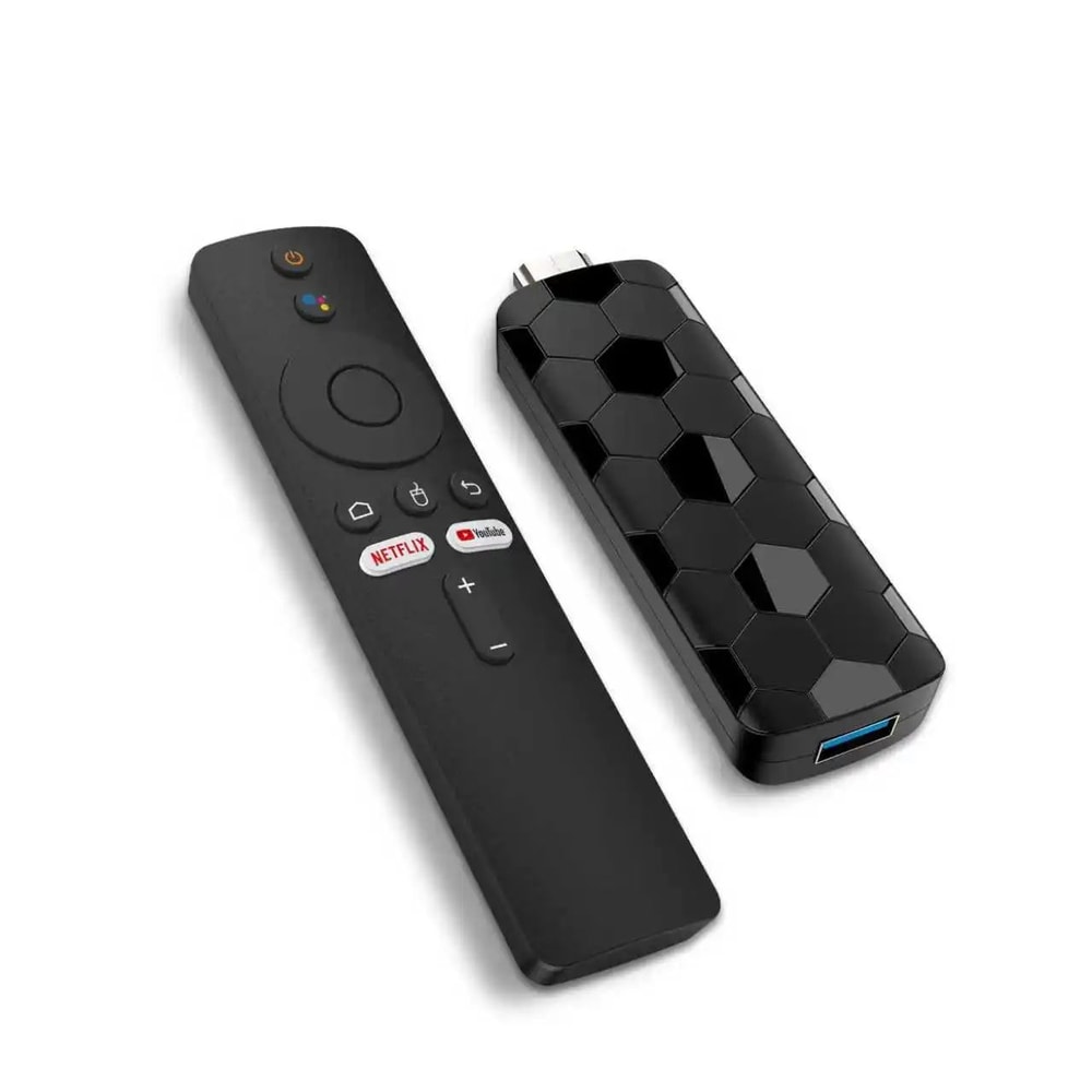 R3 8K Android TV Stick With WiFi 6 Voice Remote 8GB128GB 3