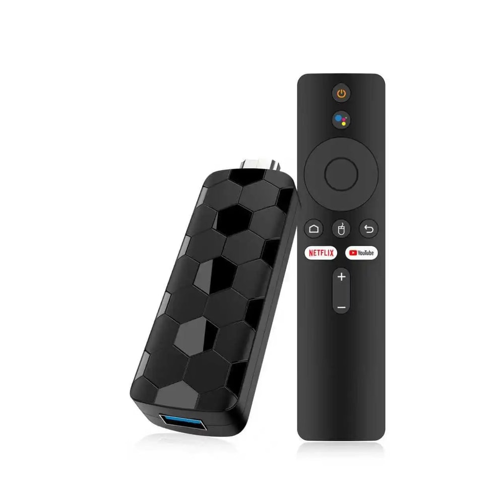 R3 8K Android TV Stick With WiFi 6 Voice Remote 8GB128GB 4