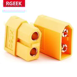 rgeek xt60 connector plug set for rc lipo battery (5/10/30pcs male & female)