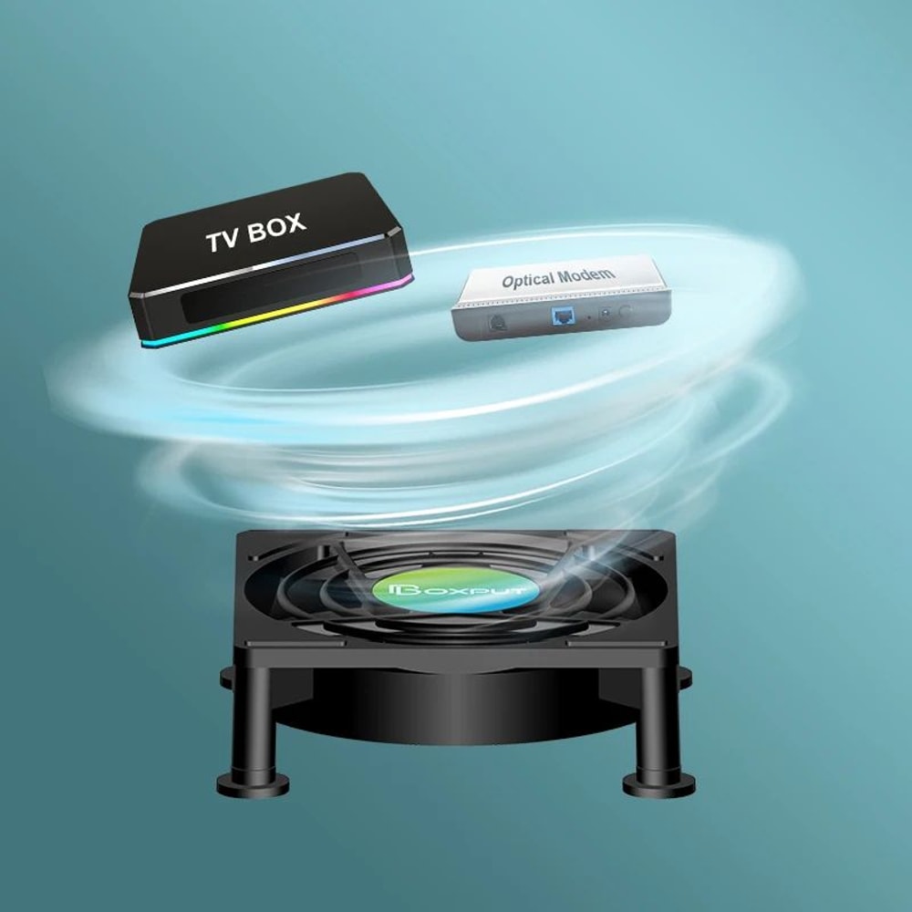 USB Cooling Fan For Android TV Box Silent Mini Radiator Cooler 2