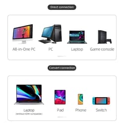 hagibis g6w wireless hdmi transmitter and receiver 1080p extender kit