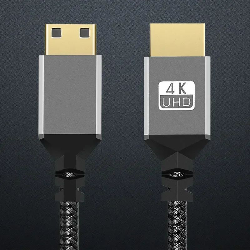 4K 60Hz HDMI To Mini HDMI Cable Nylon Braided V20 1M10M 1