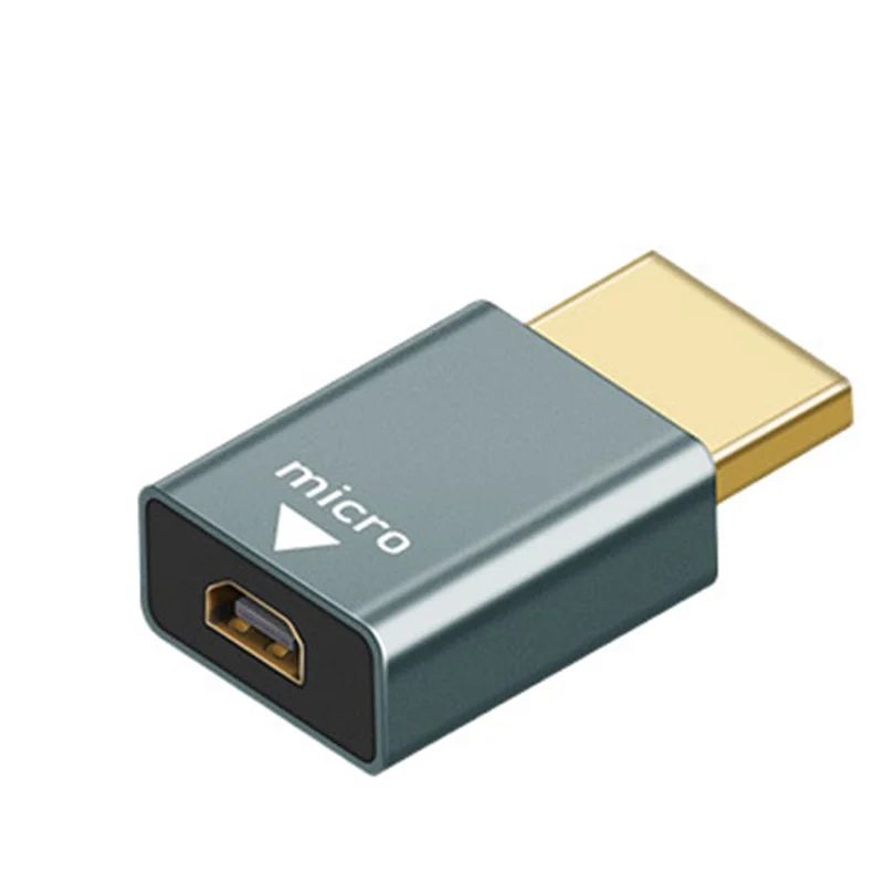 4K 60Hz Mini Micro HDMI Adapter Converter For Laptop Camera TV 5