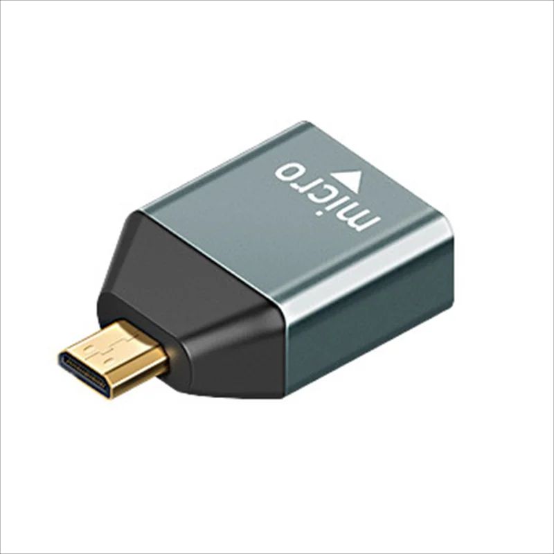 4K 60Hz Mini Micro HDMI Adapter Converter For Laptop Camera TV 7