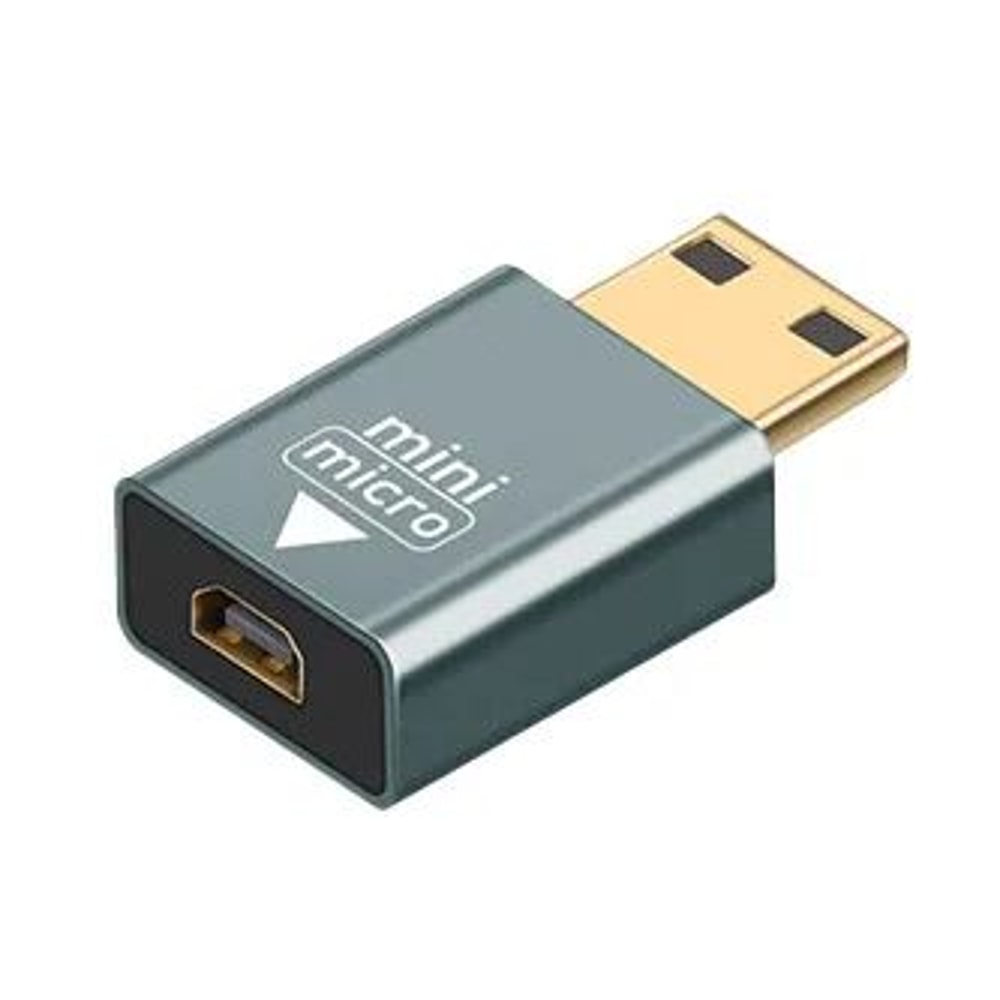 4K 60Hz Mini Micro HDMI Adapter Converter For Laptop Camera TV 9