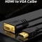 1080P HDMI To VGA Converter Cable For Laptop PC Projector 2