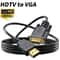 1080P HDMI To VGA Converter Cable For Laptop PC Projector 4