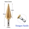 HSS Titanium Coated Step Drill Bit Set For Metal Wood 412 420 432mm 14