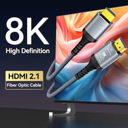 ultravision 8k hdmi 2.1 fiber optic cable 4k 120hz earc