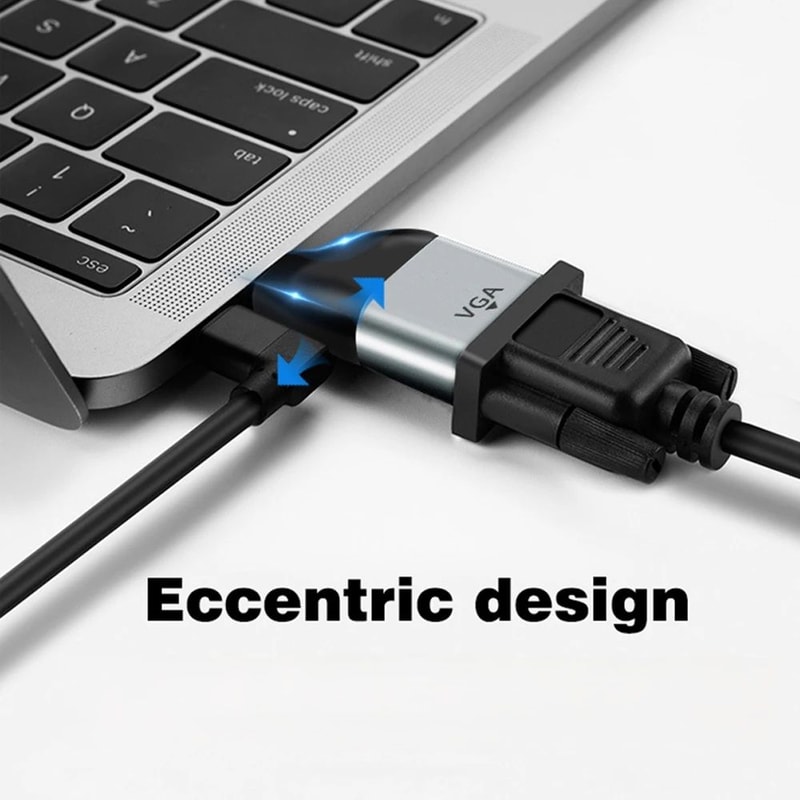 ProVision 8K USB C To HDMI DisplayPort VGA Multiport Adapter 3