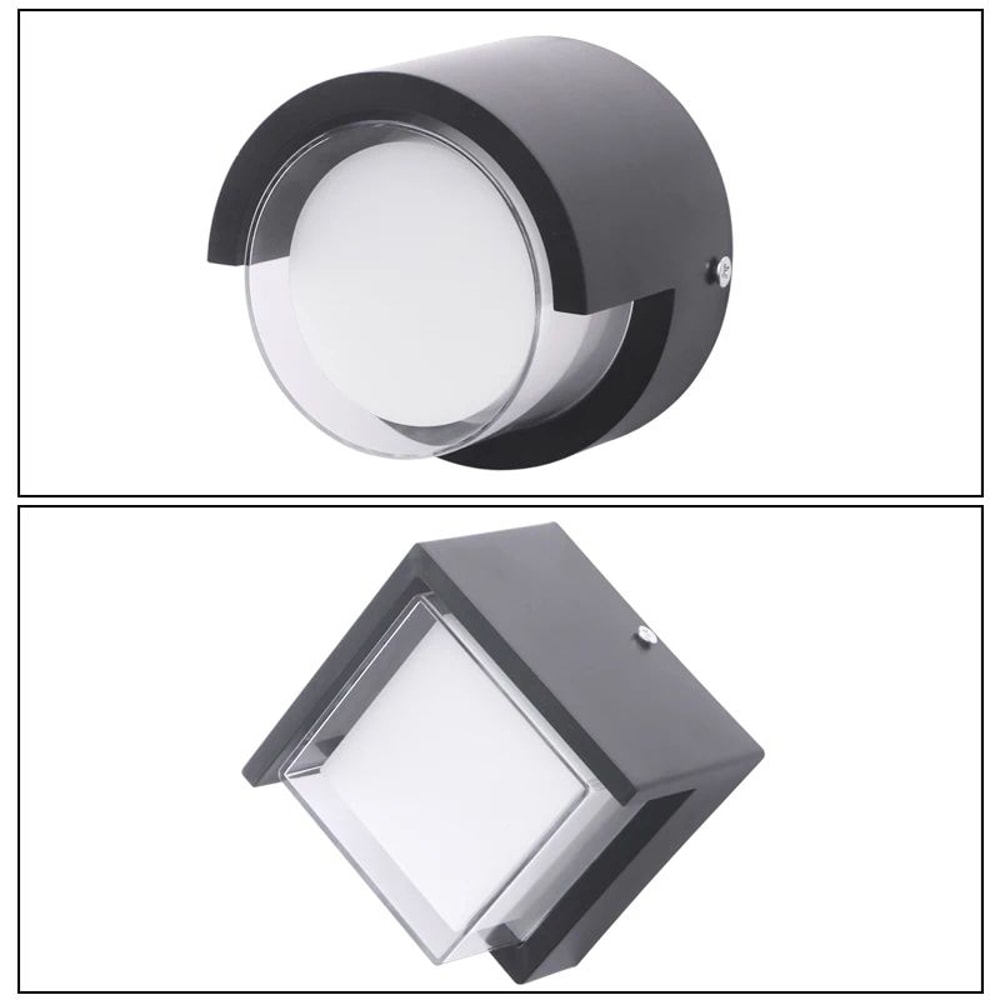 LumiNest 5W Waterproof Outdoor LED Wall Light Modern IP65 Porch Garden Lamp 5